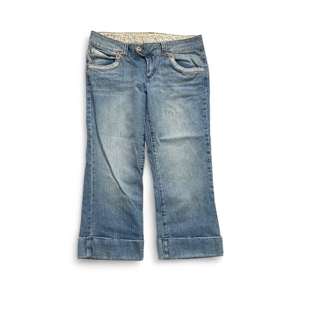 Bongo Capri Jeans Women's Size 13 Y2K Surf Skate Summer